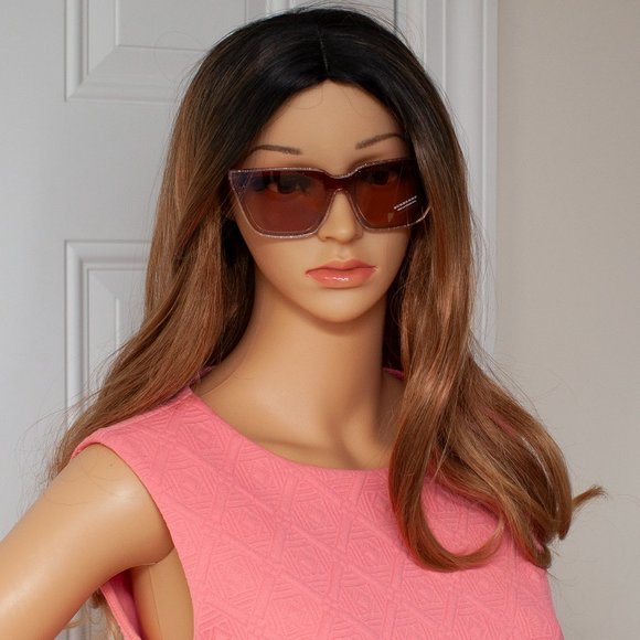 Burberry Brown Square Sunglasses 55mm Authentic | Made in Italy - Picture 6 of 7